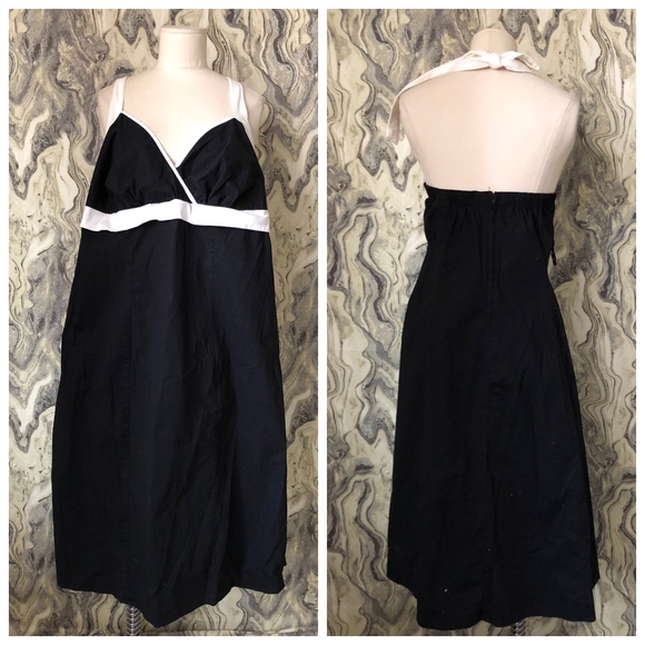 torrid Dresses & Skirts - TORRID BLACK WHITE HALTER PARTY ROCKABILLY PLUS 16